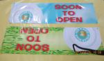 Custom Restaurant Banners single side printing banners