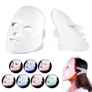 Wholesale 10W LED Face Mask PDT Photon 7 Colors Shield Facial Mask Led Light Therapy from china suppliers