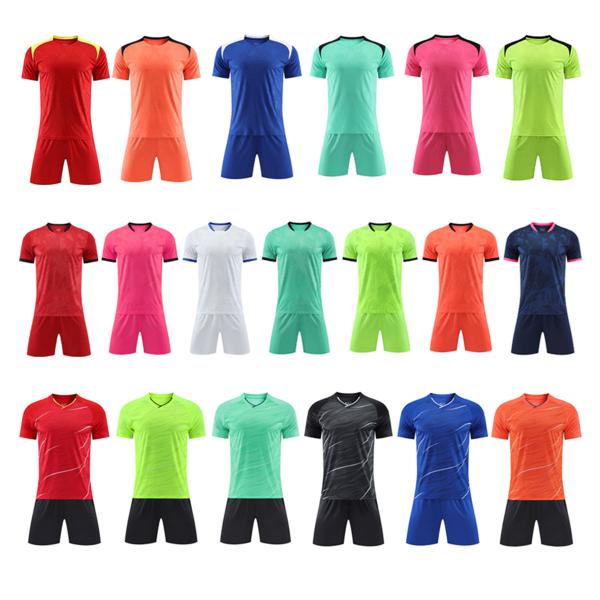 Long Sleeve Plain Soccer Jerseys in Lightweight Polyester Optimal Comfort and