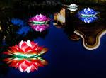 LED Emulation Lotus Lights Water Landscape Outdoor Waterproof Pond Bright