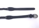 Women's Leather Skinny Waist Belts Full Grain Vintage Hand Braided Jeans / Dress