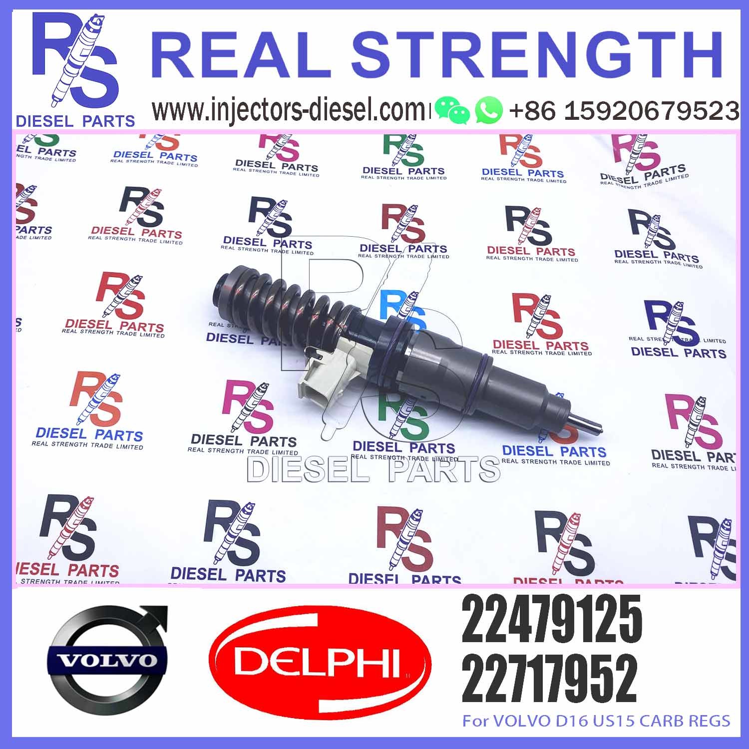BEBE5L17001 Diesel Fuel Injector For VOL/VO Truck 85020431 85020430 22479125