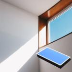 8000 Lumen Brightness CRI RA 95 Fake Window Light Panel For Restaurant Lighting