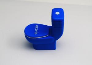 Wholesale Blue Toilet USB Flash Drive USB 2.0 USB 3.0 Customized Logo Silk Printing from china suppliers