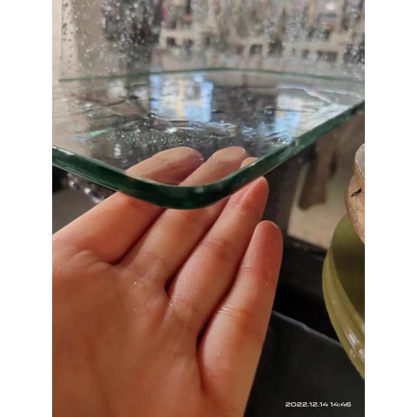 Customized Request Glass Mirror Coffee Table Processing Automatic Grinding Equipment