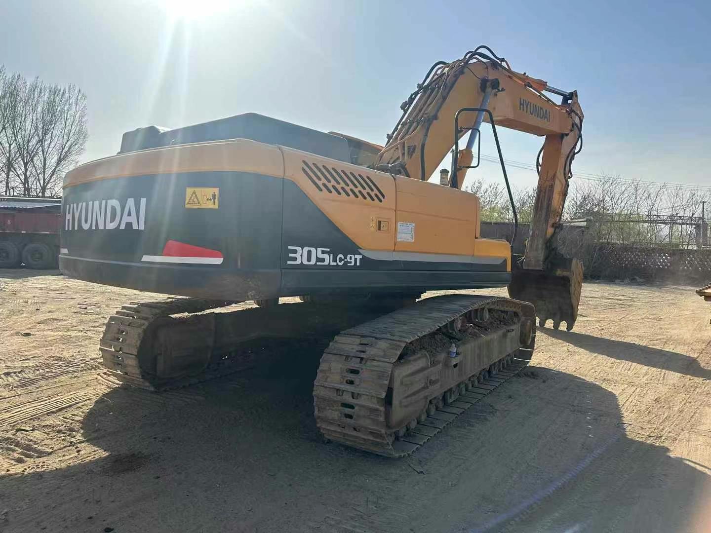 Used Hyundai R305LC-9T Excavator Second Hand Good Condition Construction Machinery