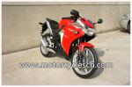 Water-Cooled Red Drag Motorcycles Road Racing , Honda CBR150 Sports Car