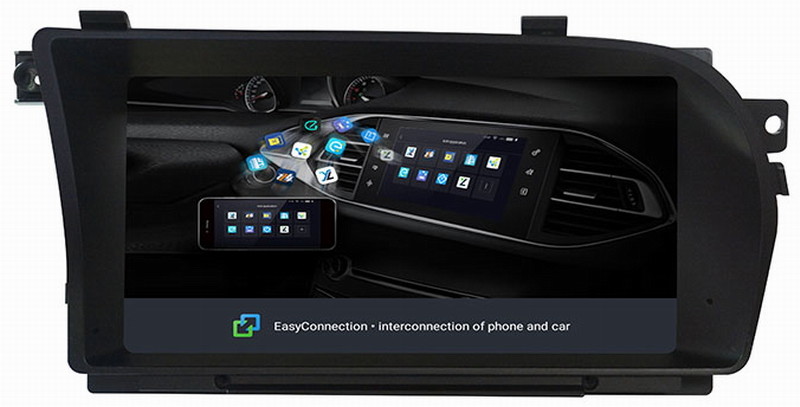 Ouchuangbo multimedia system Android 8.1 for W221 S400 W216 2005-2013 With Reverse camera BT USB