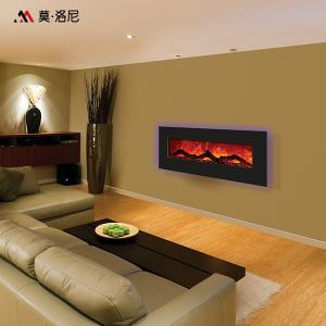 Wholesale 148cm Wall Mount Electric Fireplace Option Two Heating Levels 220-240Voltage from china suppliers