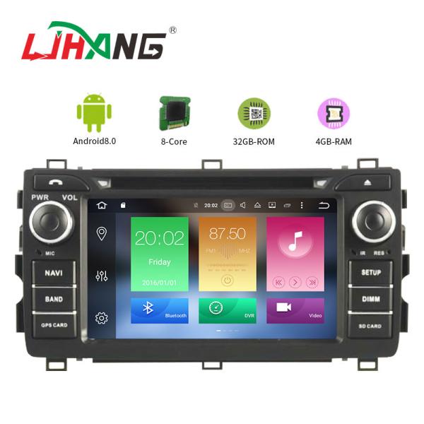 Rear Camera DVR OBD TPMS Toyota Car DVD Player Car Stereo Player Ipod / Iphone