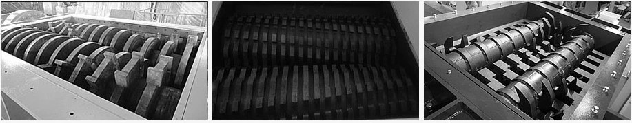 Sk11 Blade Material Double Shaft Shredder Machine Tyre Crusher Machine