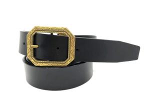 Wholesale Vintage Pin Buckle Mens Casual Leather Belt Black For Formal Wear from china suppliers