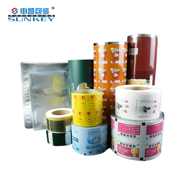 LLDPE AL PET Lamination Plastic Roll Moisture Proof Plastic Film For Food