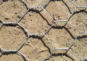 Wholesale 80x100mm Gabion Wire Mesh For Slope Protection / PVC Coated Filled Gabion Baskets from china suppliers