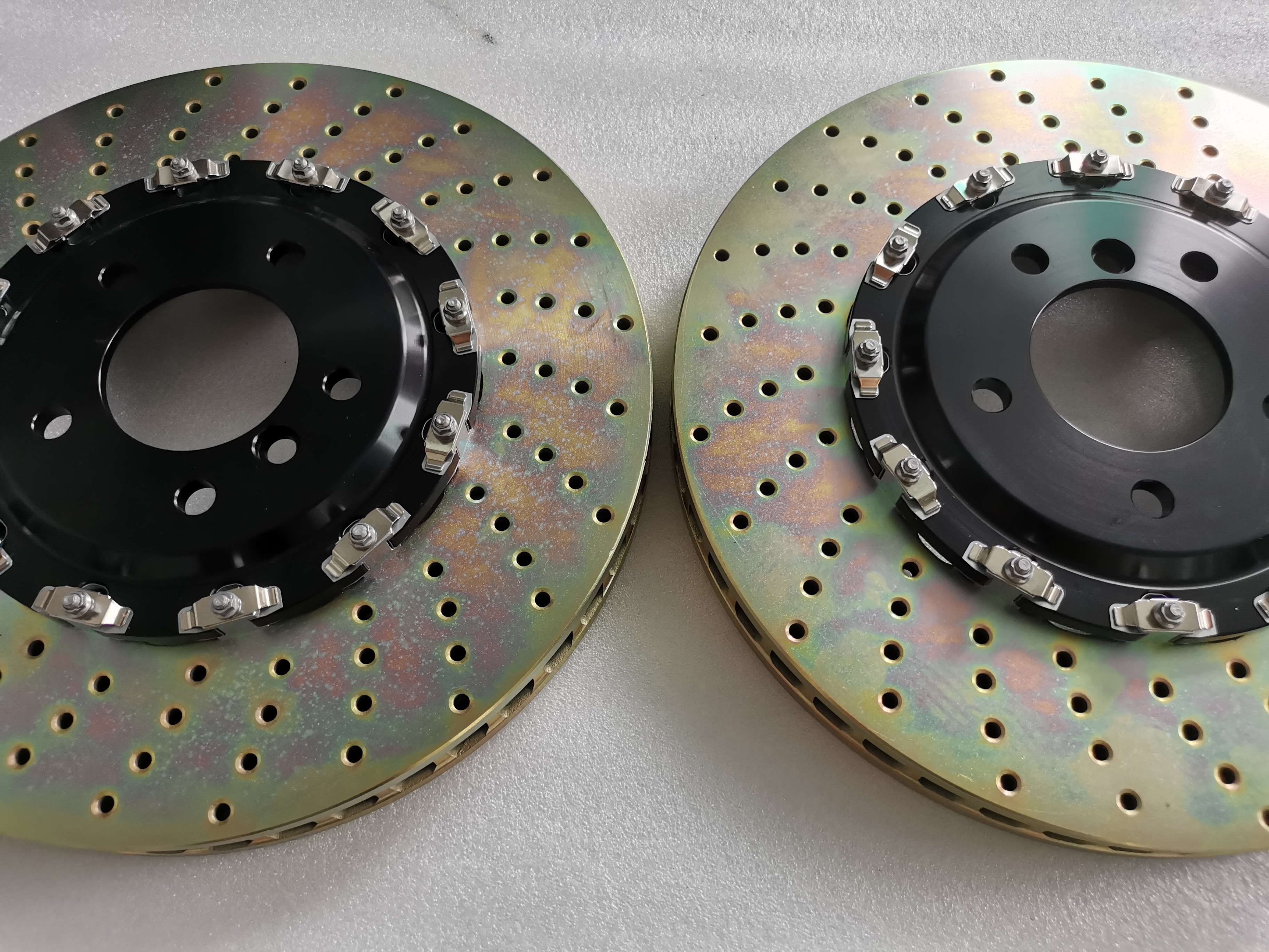 Grey Car Parts Brake Discs 370*36mm Full Floating Bell For Honda Ur-V