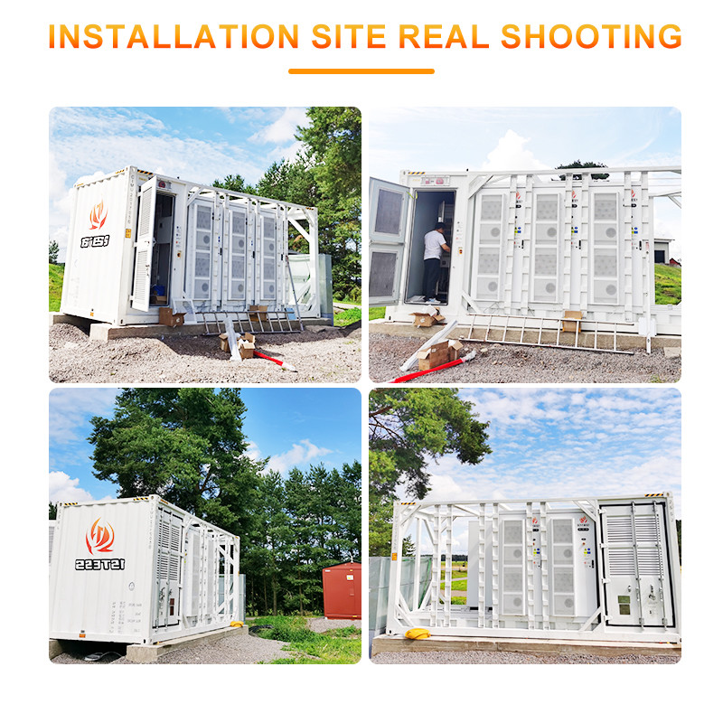 High Voltage Range 5MW Solar Panel Energy Storage Container with Remote Monitoring