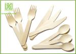 100% Natural Wooden Retail Eco Friendly Cutlery 100 Forks 100 Knives 100 Spoons