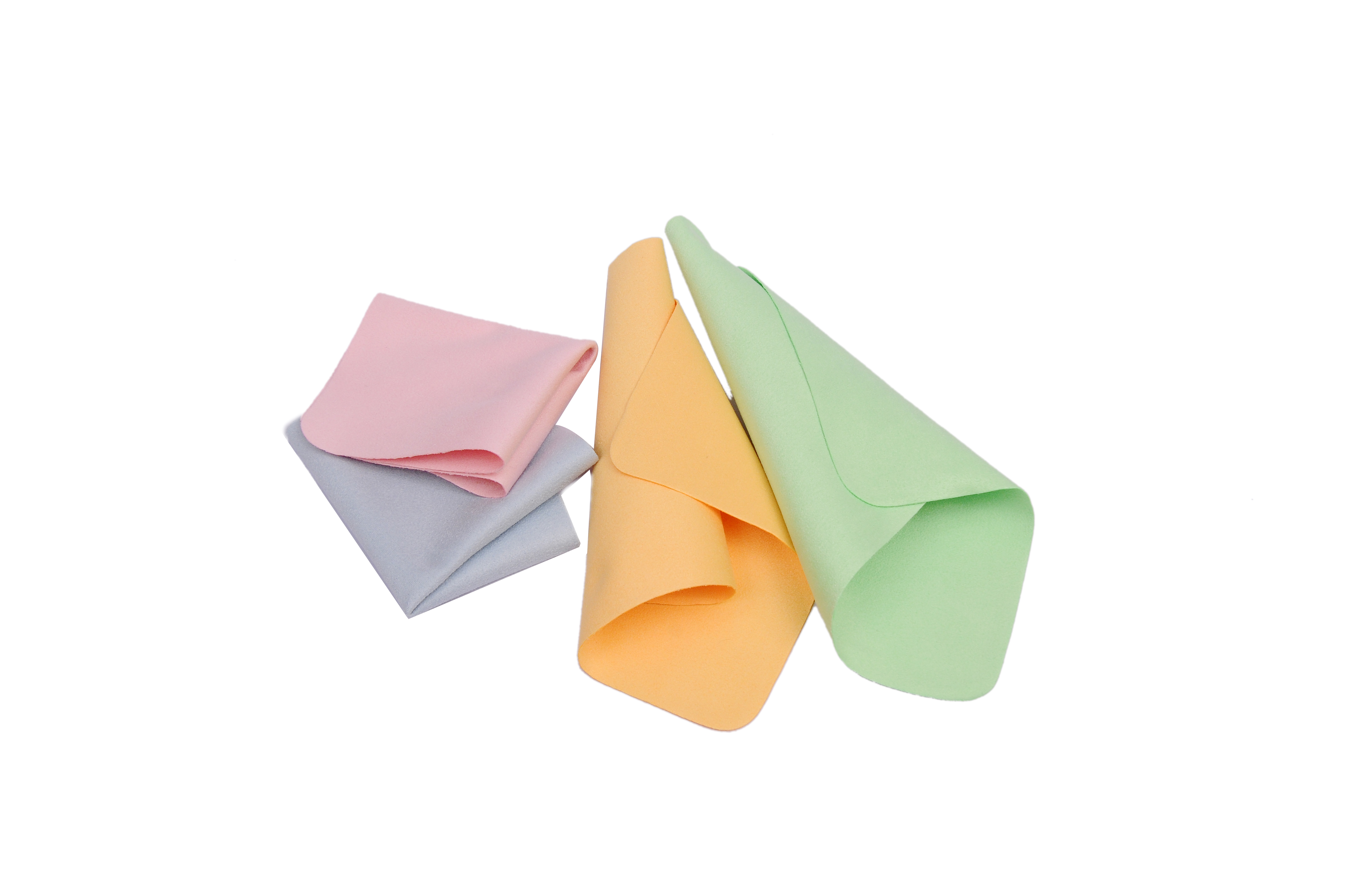Durable Zig Zag Edge Eyeglass Cleaning Cloth For Camera Lens