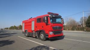 Wholesale SINOTRUK 8000 Liter Water Tank Fire Truck 6 Seats Rear Drive Diesel 4×2 Manual Transmission from china suppliers