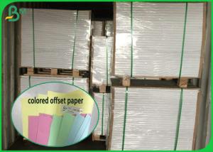 Wholesale 100% Virgin Colored Offset Printing Paper&amp; Bostial paper Smooth Surface from china suppliers