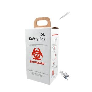 Wholesale Portable Personalized Medline Sharps Containers , Safety Box Medical For Hospital from china suppliers