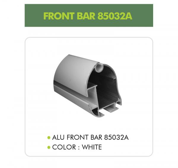 Aluminum Awning Components Retractable Awning Parts Awning Front Bar Power Coated