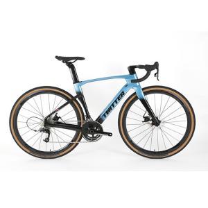 Wholesale EPS 700C Carbon Fiber Gravel Bike , Twitter Aero Road Bike OEM Service from china suppliers