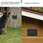 25khz ultrasonic dog trainer review black housing ultrasonic dog trainer outdoor