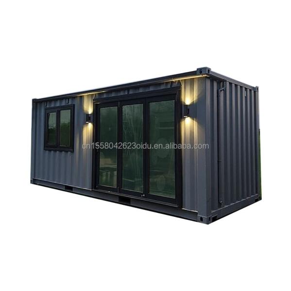 Outdoor Wooden Mobile Living Container House Expandable Prefabricated House in