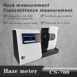 China Plastic Pipes Transparency Meter PET Sheet Haze Meter With Free PC Software on sale