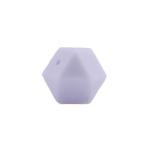 17mm Hexagon Silicone Teething Bead Eco Friendly Safety Chewable For Baby