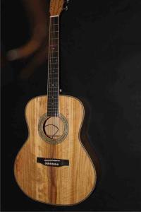 Wholesale AAAA all Solid imported olive wood OM body custom guitar acoustic electric guitar from china suppliers