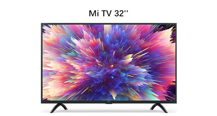 Original Xiaomi Smart 32 Inches Mi TV Android TV 8.0 4K 1GB RAM 4GB ROM Mi LED TV 32 Inch Television