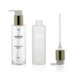 PCR Recycle Frosted PET Bottle 150ml 130ml With Lotion Pump Sprayer