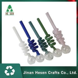 Wholesale Hookah Shisha SGS Colorful Borosilicate Oil Pipe from china suppliers