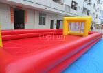 0.45mm - 0.55mm PVC Tarpaulin Inflatable Sports Games , Double Tube Football
