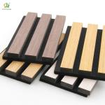 High Quality Acoustic Decorative Wood Mdf Sound Absorbing Grooved Acoustic Panel