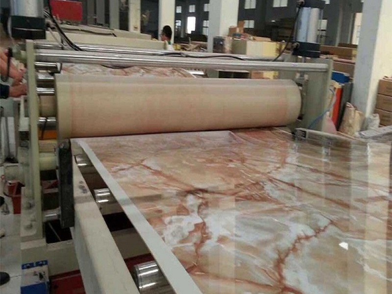Low Cost of PVC Marble Sheet Extruder Line