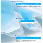 Blue Disposable Face Mask 25g PP Non Woven Fabric Material OEM / ODM