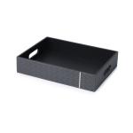 Free sample wholelsa manufacturer dia 225*270mm round shape double layer trash