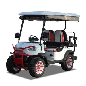 Wholesale Lead-acid Battery Operated 4 Passenger Customized Off Road Electric Golf Cart from china suppliers