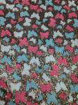 Colorful Butterfly High quality Soft Sequin Embroidered Fabric Patttern Piece