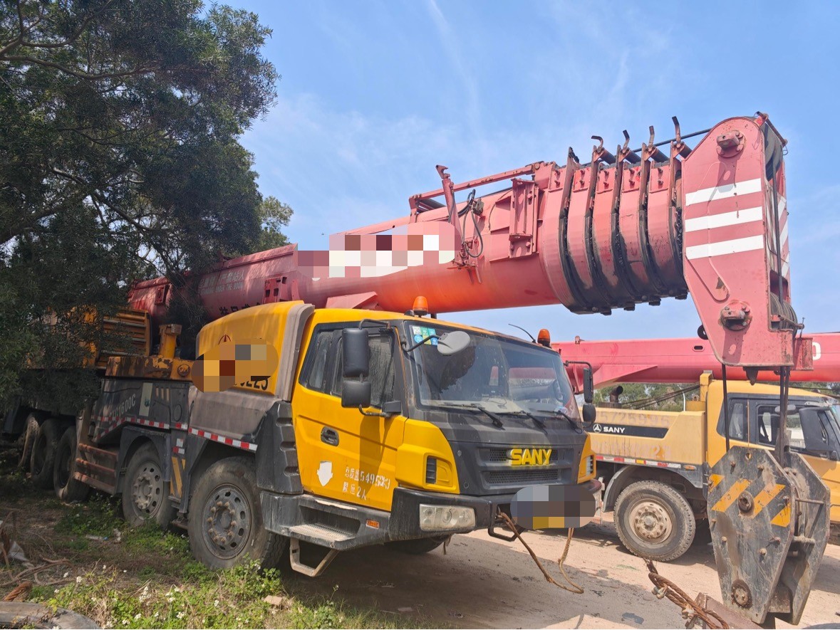 100 Ton Mobile Truck Crane with 18m Jib Length Max Working Height 60 Meters Direct Source