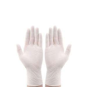 Wholesale Blue White Disposable Nitrile Examination Gloves Multi Size For Food Handling from china suppliers