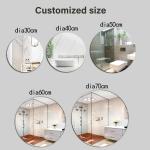 Wallmirror Beauty Gold Decorative Full Bathroom Home Magic Mounted Make Up House