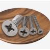 Buy cheap ANSI/ASME Standard SS304 SS316 Stainless Steel Self Tapping Deck Screw DIN7982 from wholesalers