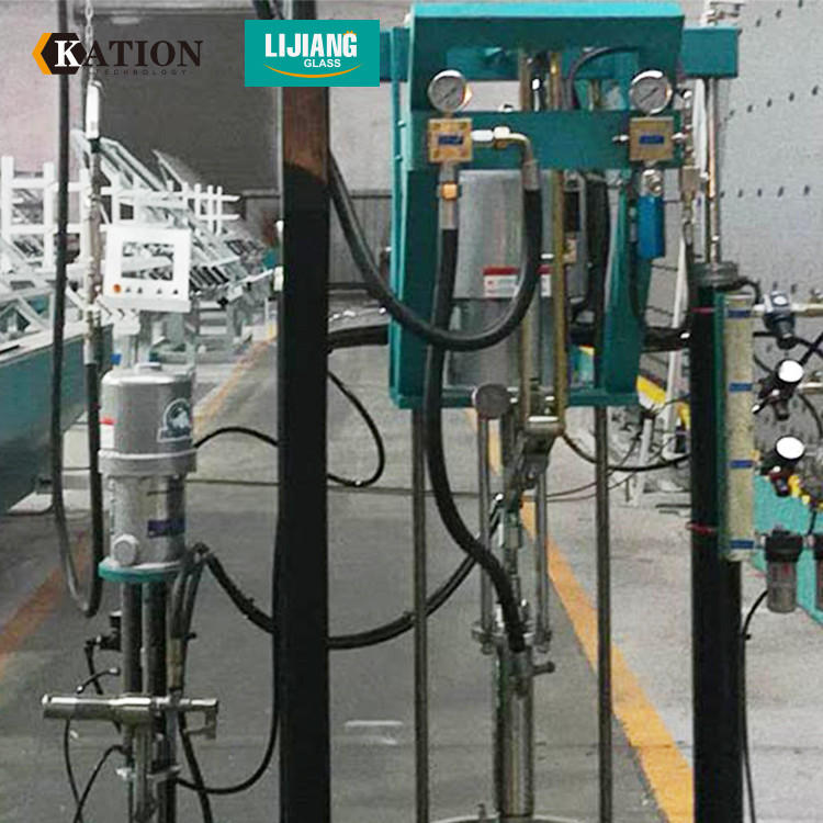 Two Component Seal Machine Sealant Spreading Machine For Insulating Glass