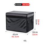 62L Extra Large Cooler Bag Car Ice Pack Insulated Thermal Lunch Pizza Bag Fresh