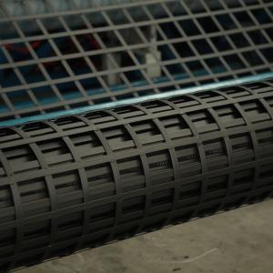 Wholesale 50kn/M Steel Plastic Welding Biaxial Geogrid For Embankment from china suppliers