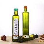 Empty Glass 250 Ml / 500ml Olive Oil Bottles , Eco Friendly Olive Oil Decanter